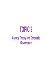 Topic 2_Agency Theory and Corporate Governance (1).pdf