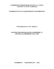 11.Matematik-programmalashtirish-va-optimallashtirish-usullari-2011-oquv-qollanma-N.R.Beknazarova-X.