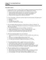 Chapter 22 Health Assesment Questions.rtf
