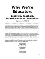 Why We're Educators Booklet 2018-2019.docx