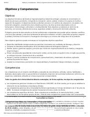 Objetivos y Competencias - Grado en Ingeniería Química Industrial (Plan 2010) - Universidad de Almer