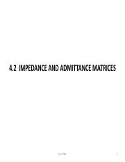4.2 Impedance and Admittance Matrices.pdf