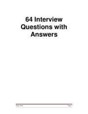 64interviewquestions