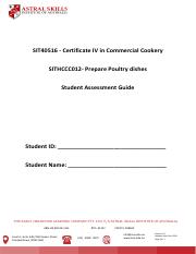 SITHCCC012 Prepare Poultry dishes Student Guide.pdf