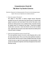 _My Name_ by Sandra Cisneros Comprehension Check .pdf