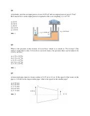 Tutorial Sheet - Fluid Mechanics.pdf