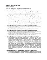 Red Cliff- Movie Analysis.docx