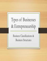 Types of Businesses and Entrepreneurship Part 1.pdf