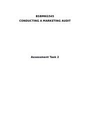 BSBMKG545 Assessment 2.docx