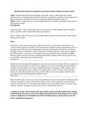 Persuasive speech paper (2)