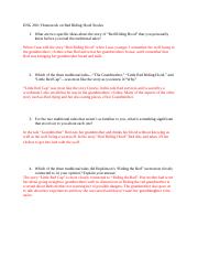 ENG 280 Homework on Red Riding Hood Stories (1).docx