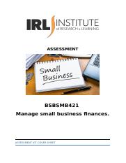 BSBSMB421 Finances assessment NEW (1) (1).docx