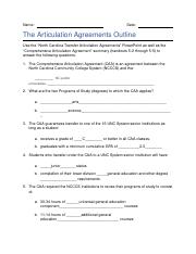 The Articulation Agreements Outline Assignment(2) (1).docx
