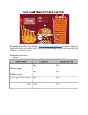 Copy of Fast Food Makeover Journal.docx