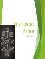 Study Strategies Portfolio.pptx