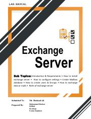 Group-7E. Exchange Server Manuals.pdf