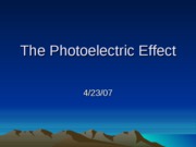 PhotoelectricEffect