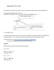 ZA - 08VD - Williams Parkway Sr PS (1424) - Equation of a Line.pdf