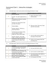 Assessment Written Tasks - CHCECE007 - Patricia Anderson.docx
