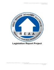 Copia di Copia di REAA - CPPREP4003 - REAA - Legislation Report Sample (VIC).pdf