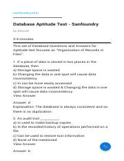Database Aptitude Test - Sanfoundry.pdf