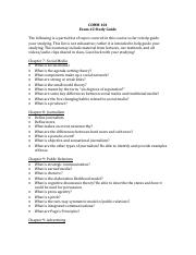COMM101 F22 Exam 2 Study Guide.pdf