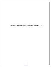 VALUES AND ETHICS IN WORKPLACE.docx