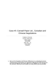 (CH) canwall paper ltd. canadian and chinese negotiations.docx