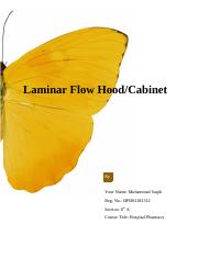Laminar Flow Hood.docx
