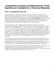 Colorimetric Analysis and Determination of Keq--Student Version (1).pdf