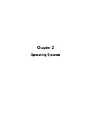 Chapter 2 Operating Systems With Exercises.docx