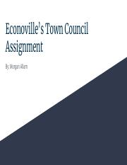 Econoville's Town Council Assignment.pdf