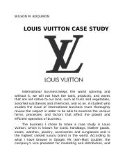 LOUIS VUITTON CASE STUDY.docx