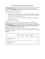 ACC100 WEEK 8 Bank reconciliation items Problem type 1.docx