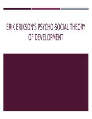 Erikson's Psychosocial.pptx