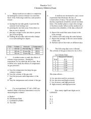 Chemistry Midterm Practice Vs 2 Exam .doc
