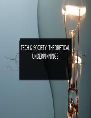 What is Tech & Theoretical Overview.pptm