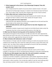Unit 3 Lab Questions