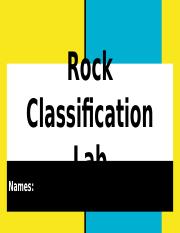 Rocks Classification Lab.pptx
