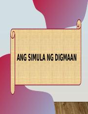 DIGMAANG PILIPINO-AMERIKANO.pptx - ANG SIMULA NG DIGMAAN Noong Pebrero