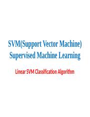 SVM(Support Vector Machine).pptx
