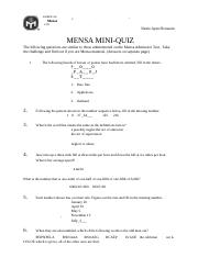 Mensa Mini-Quiz.docx