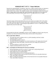 EDMA163 2023 WCT1 - Paper Billiards task.pdf