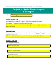 Miles Young - Project 5 - Model Electromagnet Lab Report .pdf