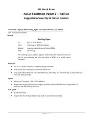 1- Acca specimen paper 2 (Rail Co) - suggested answer.pdf