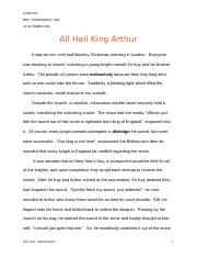 King Arthur WORD.docx