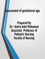 assessmet og gestational age lecture 2.ppt