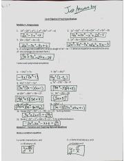 Level Algebra 2 Final Exam Review KEY just answers.pdf