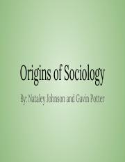 Origins of Sociology.pdf