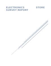 CEA236 - Lab 3 - electronics store survey report.docx
